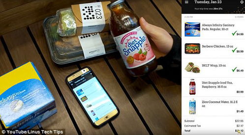 美男子曝亚马逊无人超市 退款 漏洞 偷窃 行为引热议