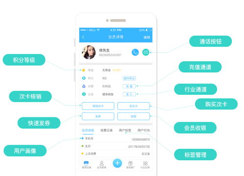 小猪智慧店铺app 真正能让生意变好的大数据会员营销管理平台