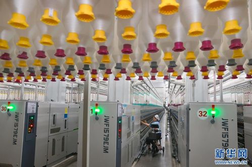 江苏南通 智慧纺纱工厂生产忙